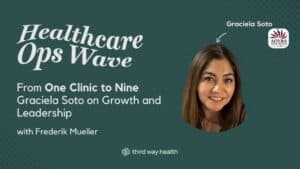 Graciela Soto, healthcare leader, featured in Healthcare Ops Wave event.